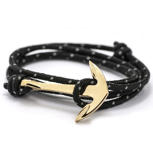 2016 New Silver Alloy Anchor Bracelet