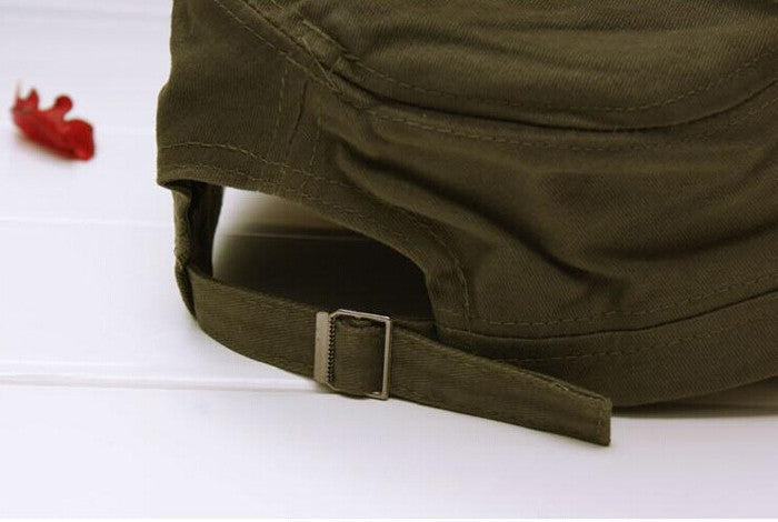 Fashion Military caps red star unisex hats