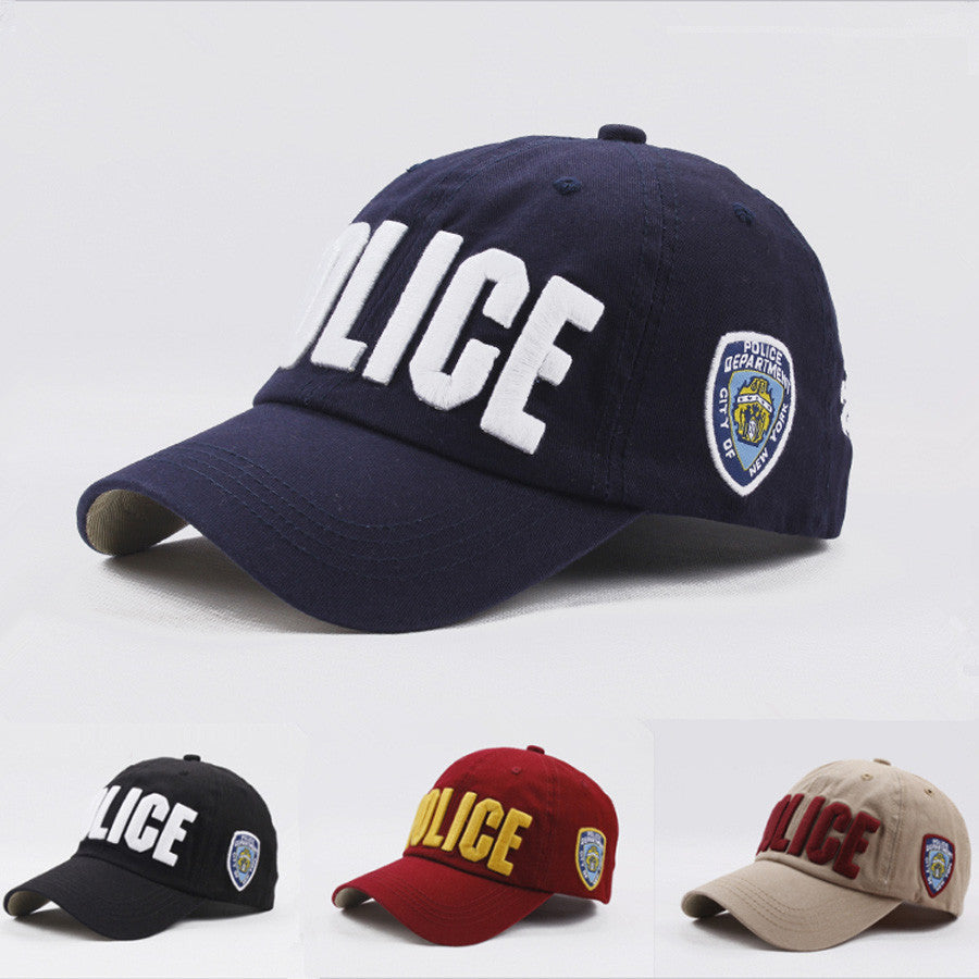 High Quality Police Cap Unisex Military Hat Baseball Cap Men Snapback Caps